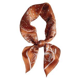 Satin Silk Hair Scarf 27x27 Square Headscarf Bandana Neckerchief